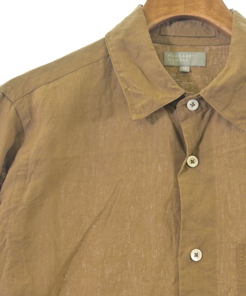 MARGARET HOWELL（マーガレットハウエル）カジュアルシャツ 茶 サイズ:M メンズ/2200664399054
