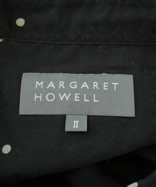 MARGARET HOWELL（マーガレットハウエル）カジュアルシャツ 黒 サイズ:2(M位) レディース/2200664977047