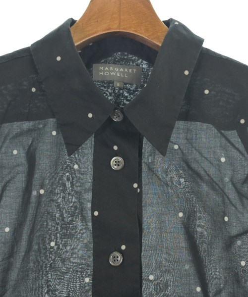 MARGARET HOWELL（マーガレットハウエル）カジュアルシャツ 黒 サイズ:2(M位) レディース/2200664977047