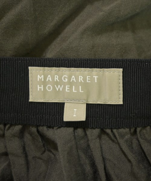 MARGARET HOWELL（マーガレットハウエル）ロング・マキシ丈スカート カーキ サイズ:1(S位) レディース/2200661010082