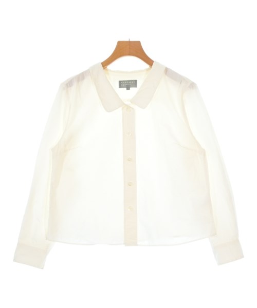 MARGARET HOWELL(マーガレットハウエル)カジュアルシャツ 白 サイズ:1(S位)/2200660768021
