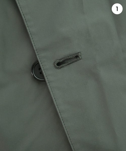 MARGARET HOWELL（マーガレットハウエル）ステンカラーコート グレー サイズ:S メンズ/2200668228015