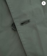 MARGARET HOWELL（マーガレットハウエル）ステンカラーコート グレー サイズ:S メンズ/2200668228015