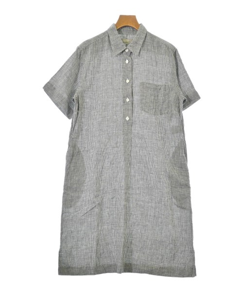 MARGARET HOWELL(マーガレットハウエル)シャツワンピース 黒 サイズ:2(M位)/2200669277012