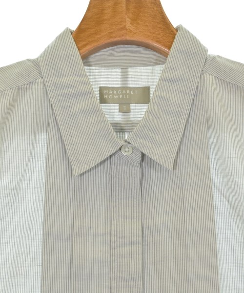 MARGARET HOWELL（マーガレットハウエル）カジュアルシャツ 青 サイズ:2(M位) レディース/2200669277067