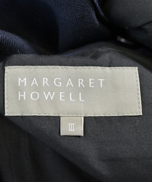 MARGARET HOWELL（マーガレットハウエル）テーラードジャケット 紺 サイズ:3(L位) レディース/2200669277098