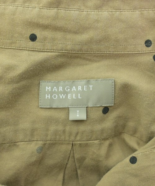 MARGARET HOWELL（マーガレットハウエル）カジュアルシャツ ベージュ サイズ:1(S位) レディース/2200663558070