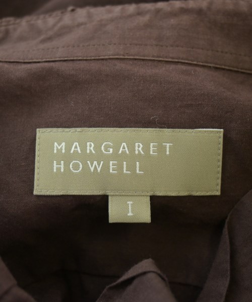 MARGARET HOWELL（マーガレットハウエル）カジュアルシャツ 茶 サイズ:1(S位) レディース/2200669597073