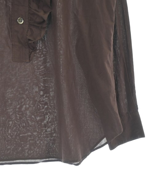 MARGARET HOWELL（マーガレットハウエル）カジュアルシャツ 茶 サイズ:1(S位) レディース/2200669597073