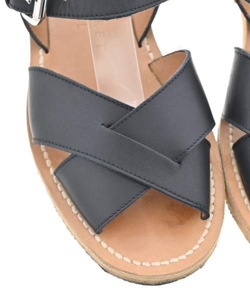 MARGARET HOWELL（マーガレットハウエル）サンダル 黒 サイズ:EU38(24.5cm位) レディース/2200669685015