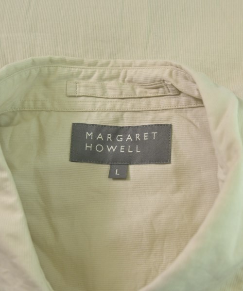 MARGARET HOWELL（マーガレットハウエル）カジュアルシャツ 白 サイズ:L メンズ/2200669841015