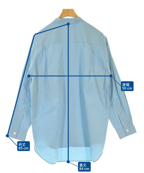 MARGARET HOWELL（マーガレットハウエル）カジュアルシャツ 青 サイズ:L メンズ/2200671127015