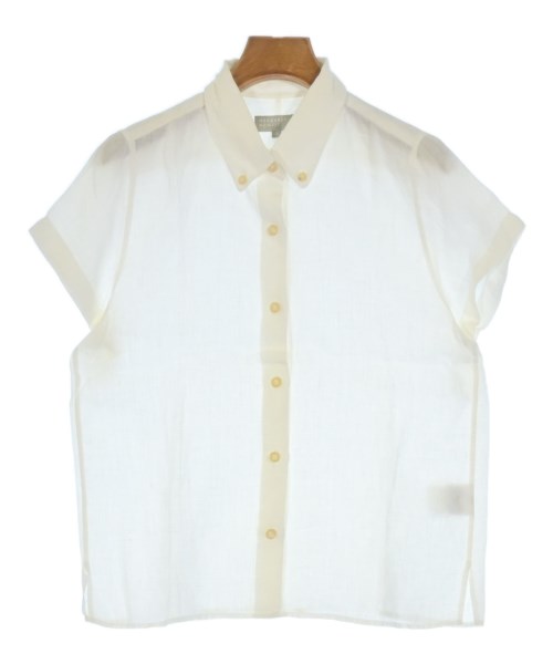 MARGARET HOWELL(マーガレットハウエル)ブラウス 白 サイズ:1(S位)/2200671681012