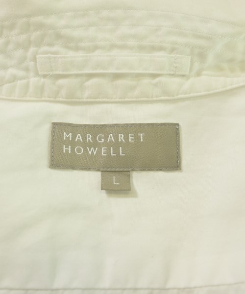 MARGARET HOWELL（マーガレットハウエル）カジュアルシャツ 白 サイズ:L メンズ/2200671977061