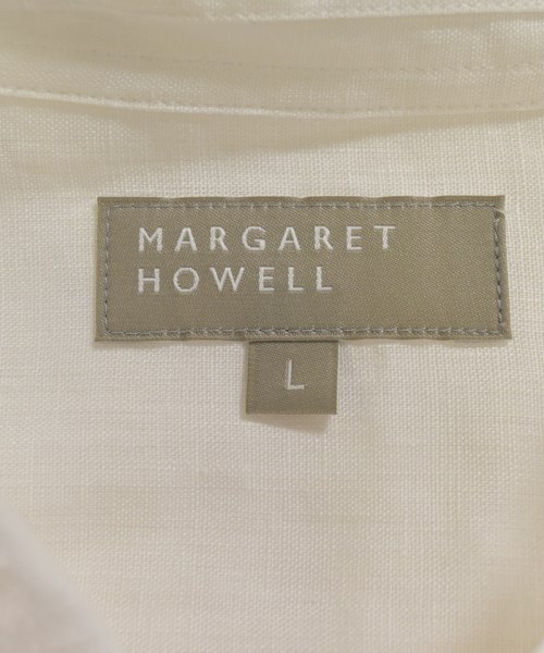 MARGARET HOWELL（マーガレットハウエル）カジュアルシャツ 白 サイズ:L メンズ/2200733255014