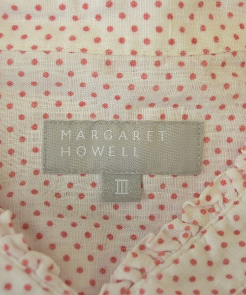 MARGARET HOWELL（マーガレットハウエル）ブラウス 白 サイズ:3(L位) レディース/2200728320024
