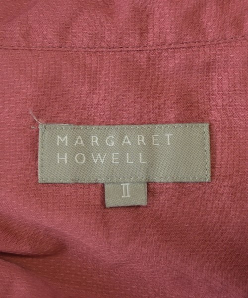 MARGARET HOWELL（マーガレットハウエル）ブラウス 赤 サイズ:2(M位) レディース/2200728320048