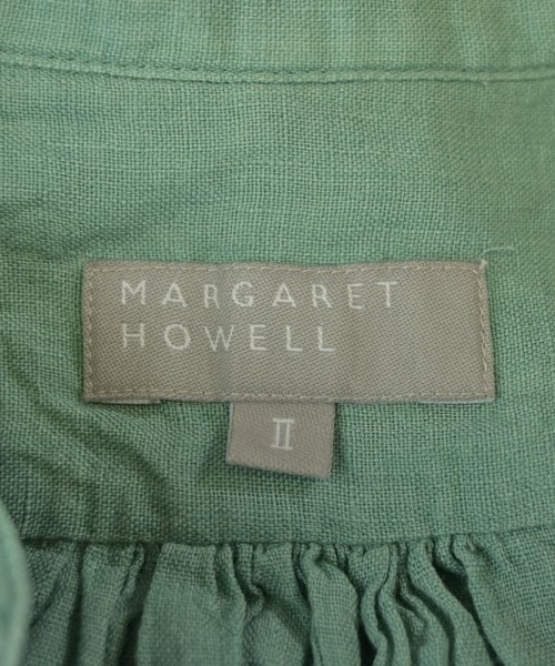 MARGARET HOWELL（マーガレットハウエル）ブラウス 緑 サイズ:2(M位) レディース/2200728320079