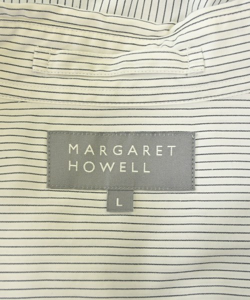 MARGARET HOWELL（マーガレットハウエル）カジュアルシャツ 白 サイズ:L メンズ/2200735524019
