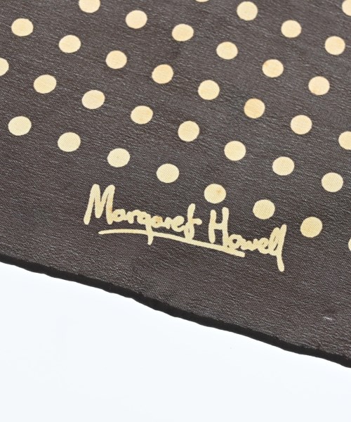 MARGARET HOWELL（マーガレットハウエル）バンダナ・スカーフ 茶 サイズ:- レディース/2200714356150