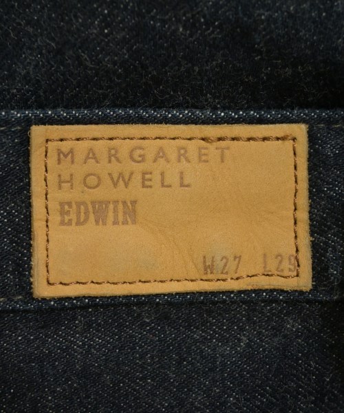 MARGARET HOWELL（マーガレットハウエル）デニムパンツ 紺 サイズ:27(M位) レディース/2200720137019