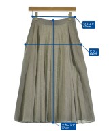 MARGARET HOWELL（マーガレットハウエル）ロング・マキシ丈スカート グレー サイズ:2(M位) レディース/2200720137064