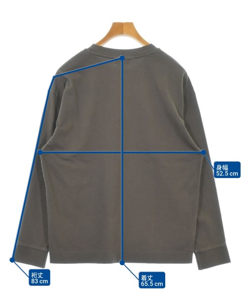 MARGARET HOWELL（マーガレットハウエル）Tシャツ・カットソー グレー サイズ:M メンズ/2200718397050