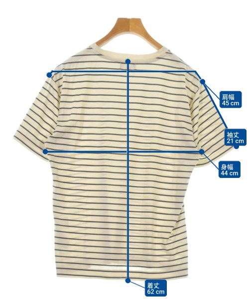 MARGARET HOWELL（マーガレットハウエル）Tシャツ・カットソー 白 サイズ:M メンズ/2200718397067