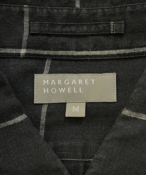 MARGARET HOWELL（マーガレットハウエル）カジュアルシャツ 黒 サイズ:M メンズ/2200720015065
