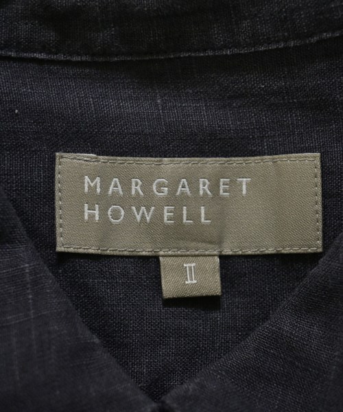 MARGARET HOWELL（マーガレットハウエル）カジュアルシャツ 紺 サイズ:2(M位) レディース/2200720987065