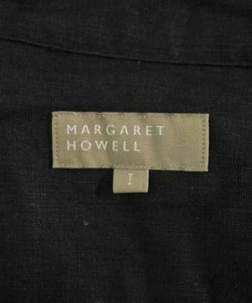 MARGARET HOWELL（マーガレットハウエル）カジュアルシャツ 黒 サイズ:1(S位) レディース/2200724830022