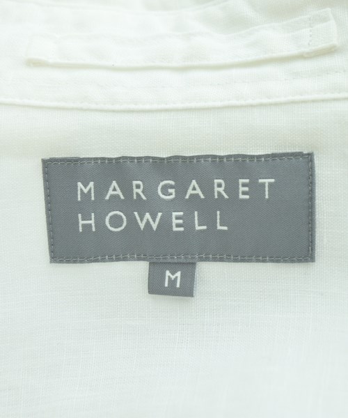 MARGARET HOWELL（マーガレットハウエル）カジュアルシャツ 白 サイズ:M メンズ/2200720666069