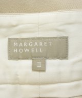 MARGARET HOWELL（マーガレットハウエル）クロップドパンツ ベージュ サイズ:3(L位) レディース/2200721350417