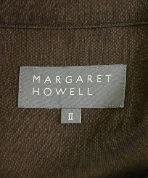 MARGARET HOWELL（マーガレットハウエル）シャツワンピース 茶 サイズ:2(M位) レディース/2200727066190