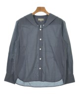 MARGARET HOWELL（マーガレットハウエル）ブラウス 紺 サイズ:1(S位) レディース/2200727150066