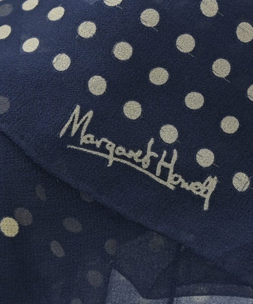 MARGARET HOWELL（マーガレットハウエル）バンダナ・スカーフ 紺 サイズ:- レディース/2200728653030