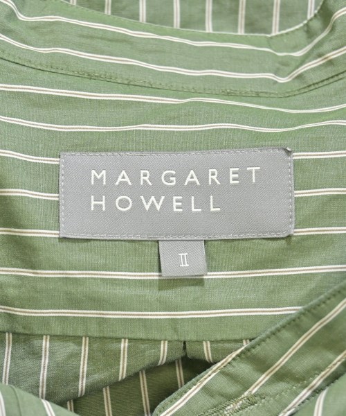 MARGARET HOWELL（マーガレットハウエル）ブラウス 緑 サイズ:2(M位) レディース/2200683364019
