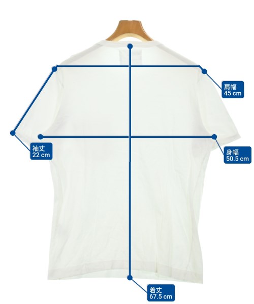 MHL.（エムエイチエル）Tシャツ・カットソー 白 サイズ:L メンズ/2200684312057