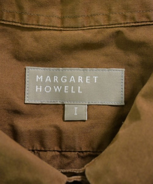 MARGARET HOWELL（マーガレットハウエル）カジュアルシャツ 茶 サイズ:1(S位) レディース/2200684751047