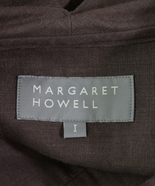 MARGARET HOWELL（マーガレットハウエル）カジュアルシャツ 茶 サイズ:1(S位) レディース/2200680634030