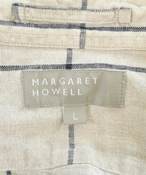 MARGARET HOWELL（マーガレットハウエル）カジュアルシャツ ベージュ サイズ:L メンズ/2200680928047