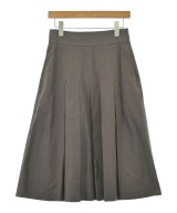 MARGARET HOWELL（マーガレットハウエル）ロング・マキシ丈スカート 茶 サイズ:1(S位) レディース/2200685212059