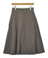 MARGARET HOWELL（マーガレットハウエル）ロング・マキシ丈スカート 茶 サイズ:1(S位) レディース/2200685212059