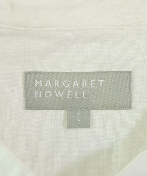 MARGARET HOWELL（マーガレットハウエル）カジュアルシャツ 白 サイズ:1(S位) レディース/2200685982051