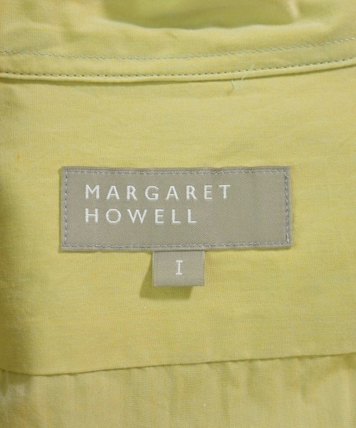 MARGARET HOWELL（マーガレットハウエル）カジュアルシャツ 黄 サイズ:1(S位) レディース/2200683219081