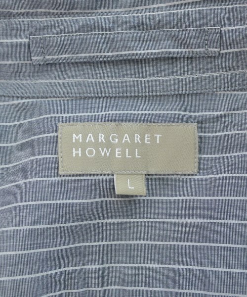 MARGARET HOWELL（マーガレットハウエル）カジュアルシャツ 紺 サイズ:L メンズ/2200689543012