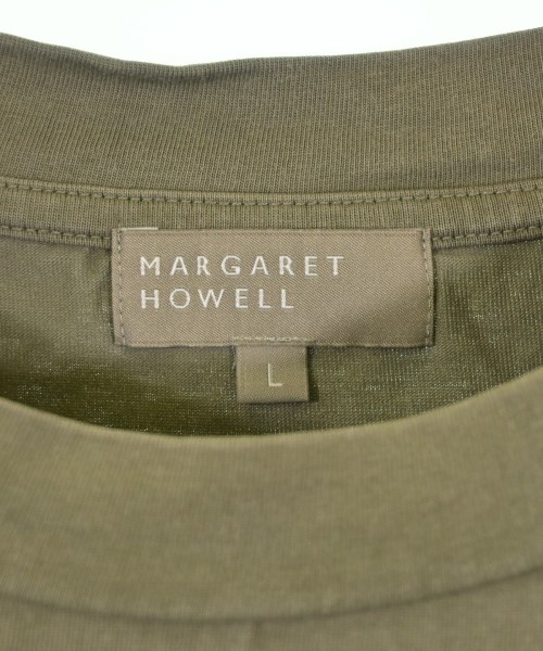 MARGARET HOWELL（マーガレットハウエル）Tシャツ・カットソー カーキ サイズ:L メンズ/2200680054340