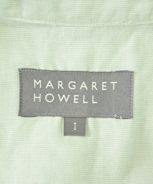 MARGARET HOWELL（マーガレットハウエル）カジュアルシャツ 青 サイズ:1(S位) レディース/2200689160110