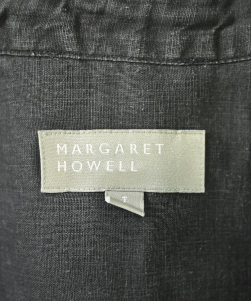 MARGARET HOWELL（マーガレットハウエル）カジュアルシャツ 黒 サイズ:1(S位) レディース/2200689160127