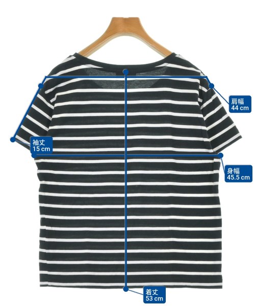 MARGARET HOWELL（マーガレットハウエル）Tシャツ・カットソー 黒 サイズ:2(M位) レディース/2200679958086